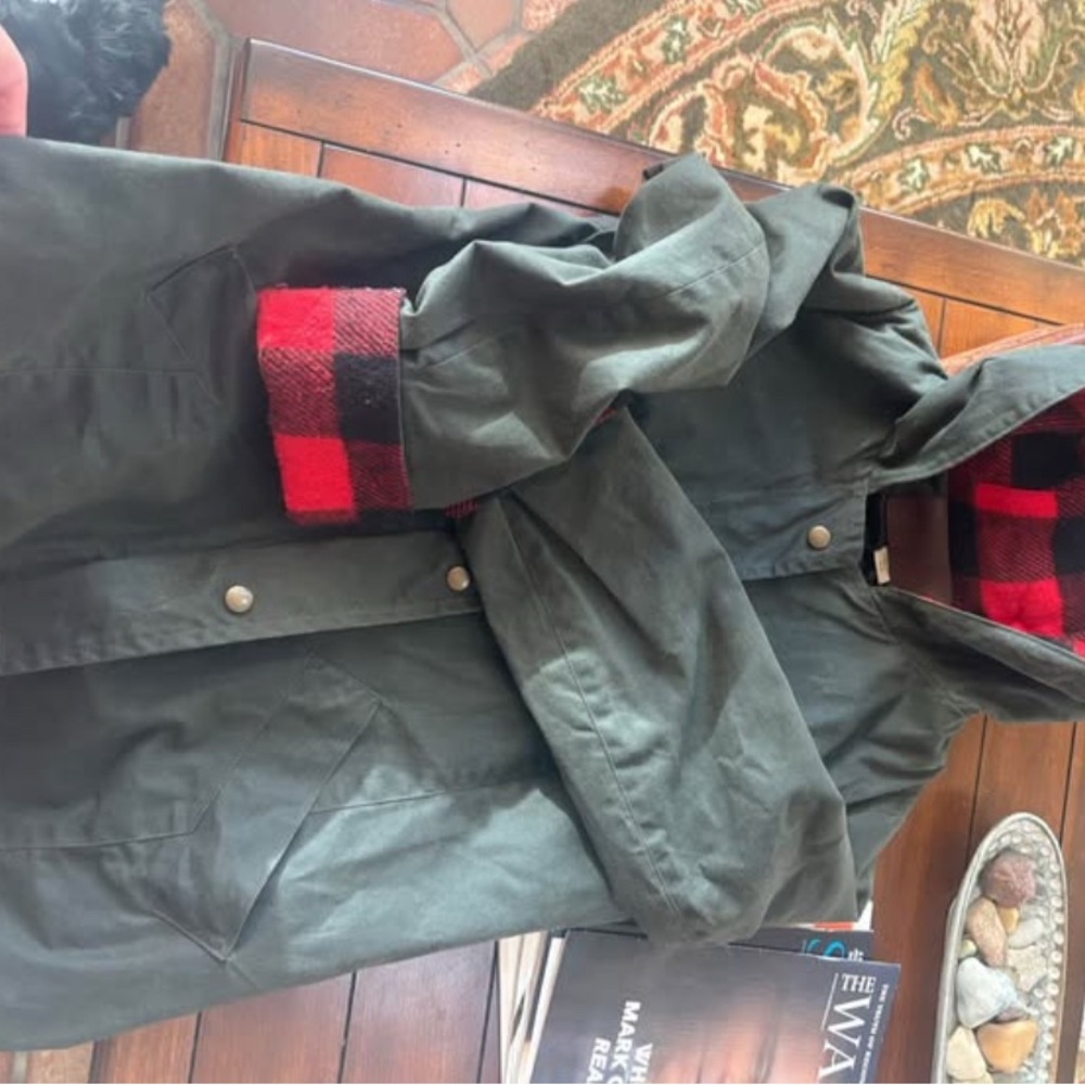 Paul Brodie Wax Cotton Coat (med)